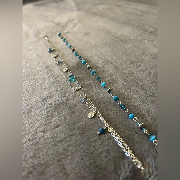 Set of 2 ankle bracelets - Picture 3 of 4